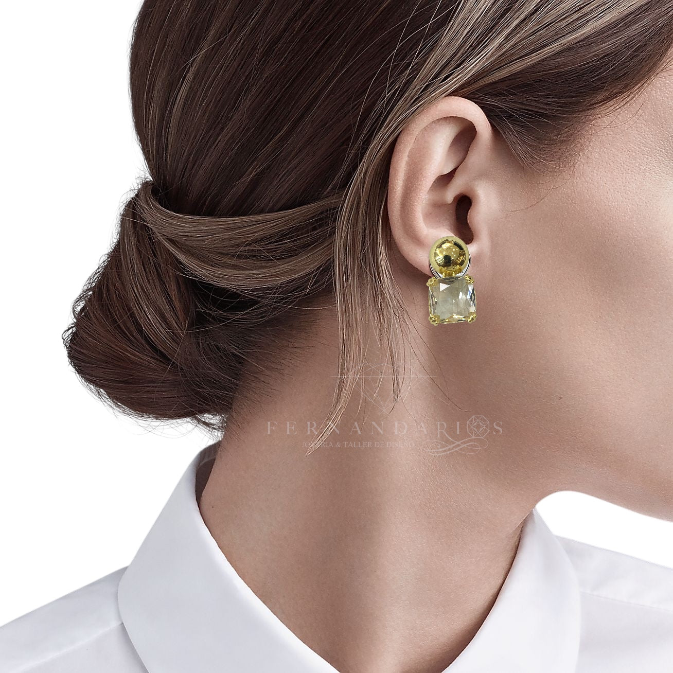 Pendientes Clásicos Cristal