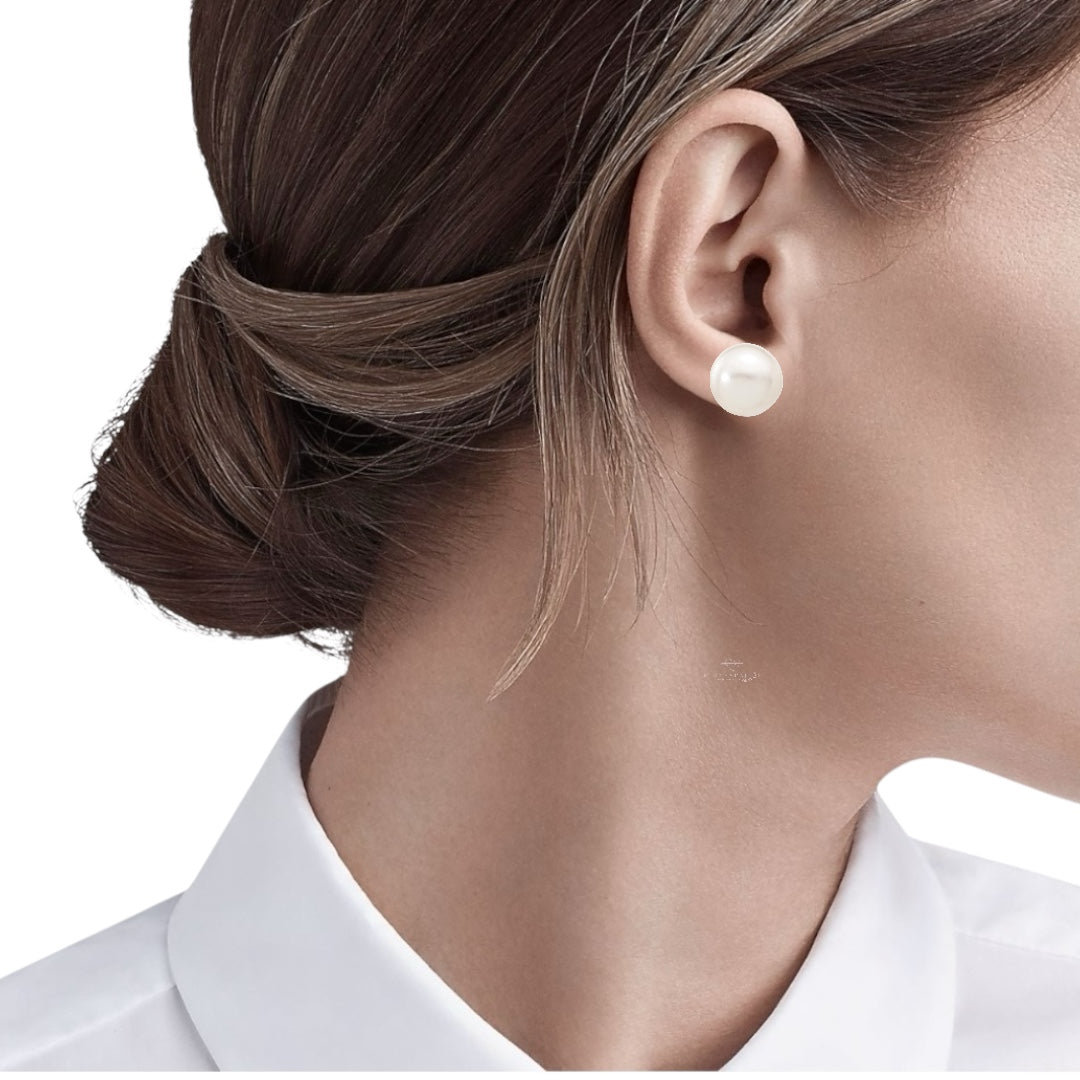 Pendientes de Perla cultivada oro 14k