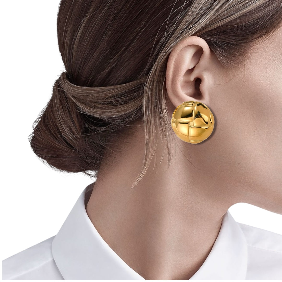 Pendientes chunky Nudo