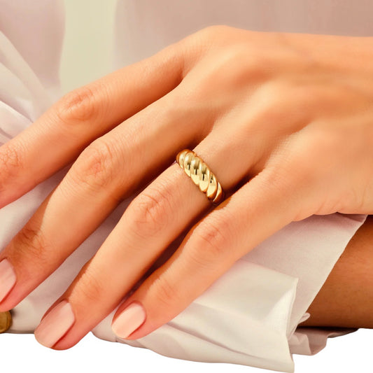 Anillo Croissant 925