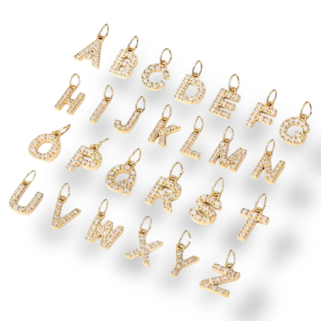 Inicial Plata 925 pave