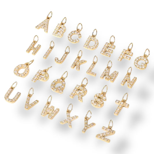 Inicial Plata 925 pave