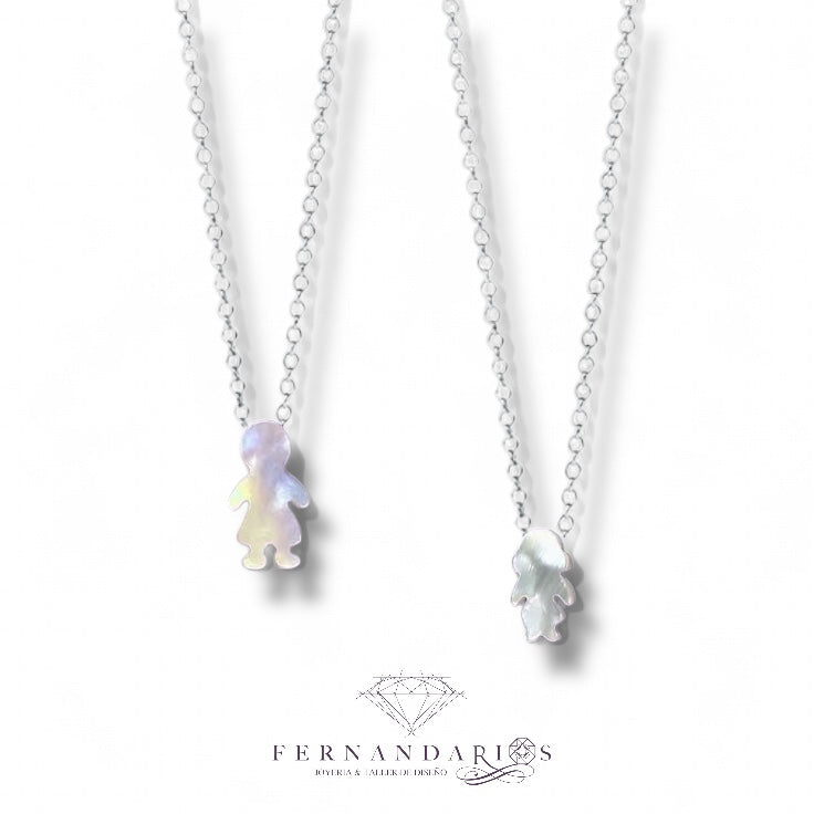 Cadena niños personalizada 925