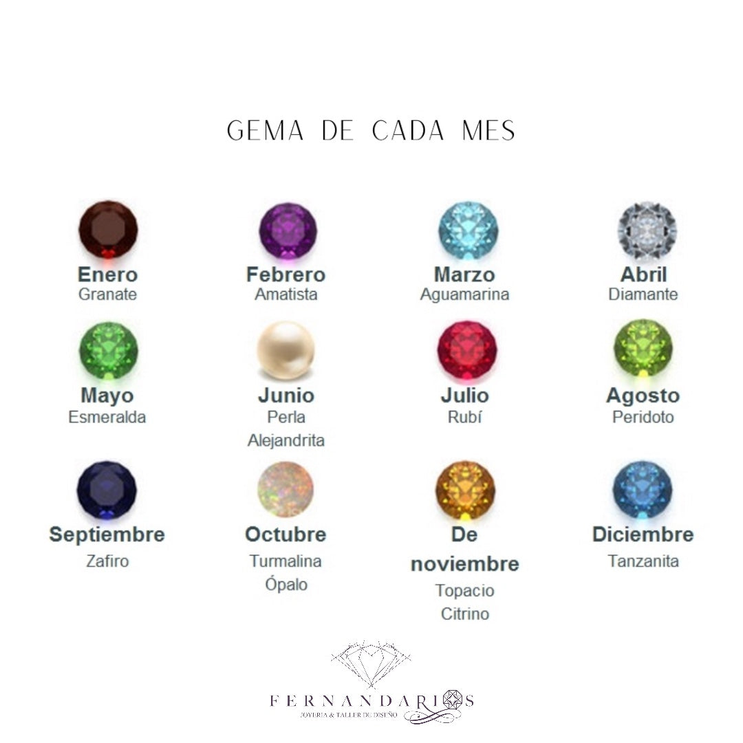 Cadena Mes de nacimiento  925