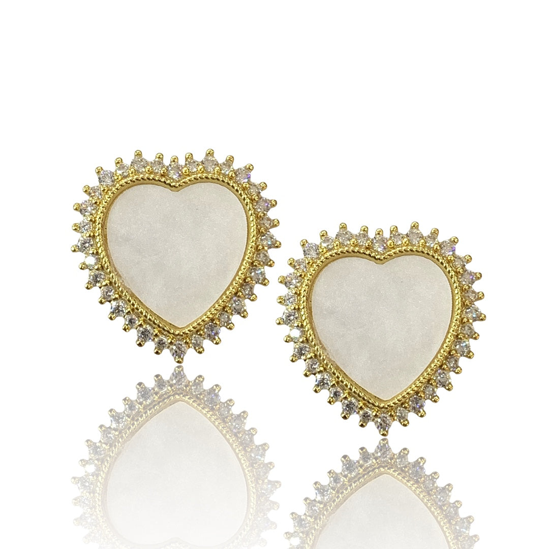 Pendientes corazón