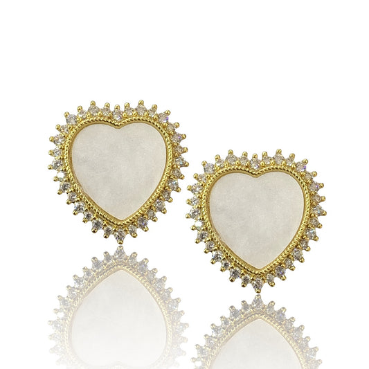 Pendientes corazón