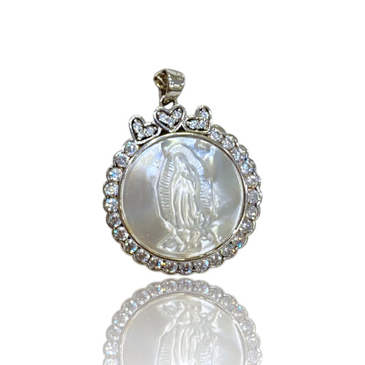 Colgante Virgen 925