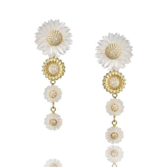 Pendientes Margarita 925