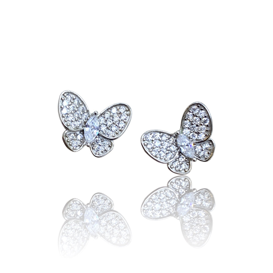 Studs mariposa 925