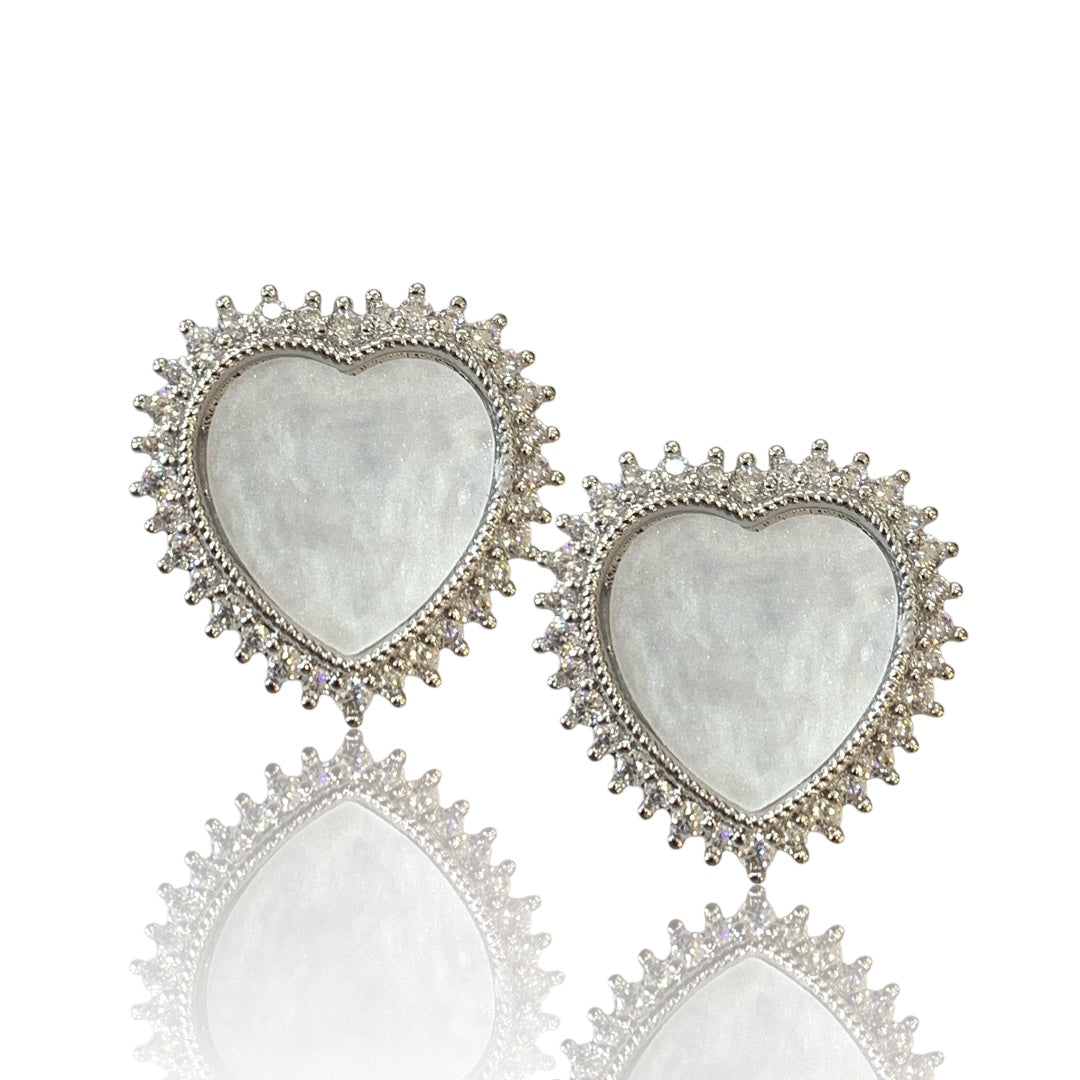 Pendientes corazón