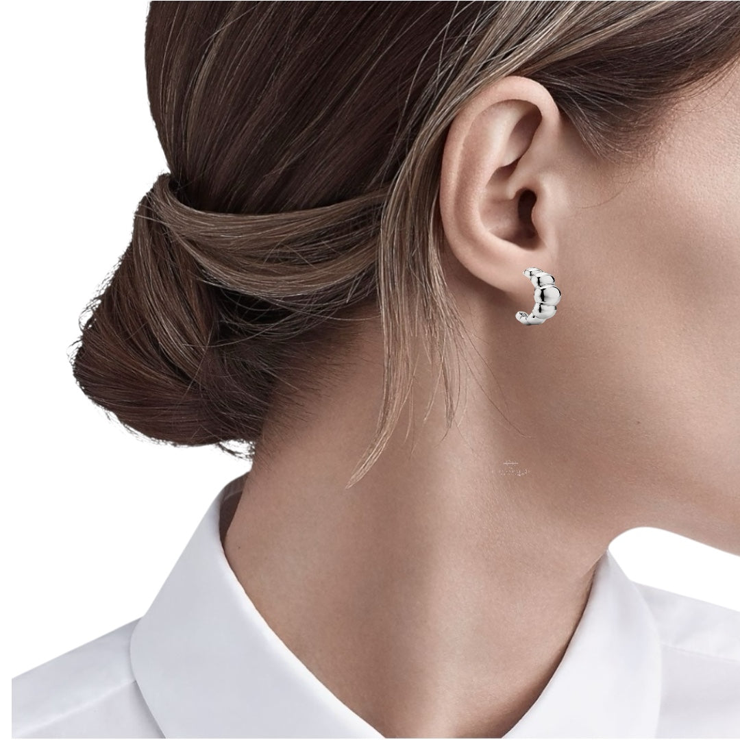 Pendientes Croissant 925