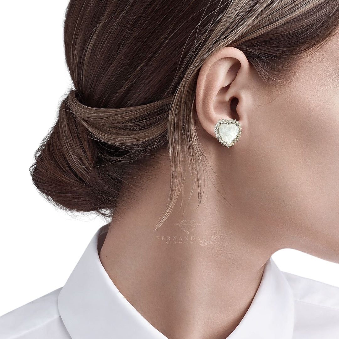 Pendientes corazón