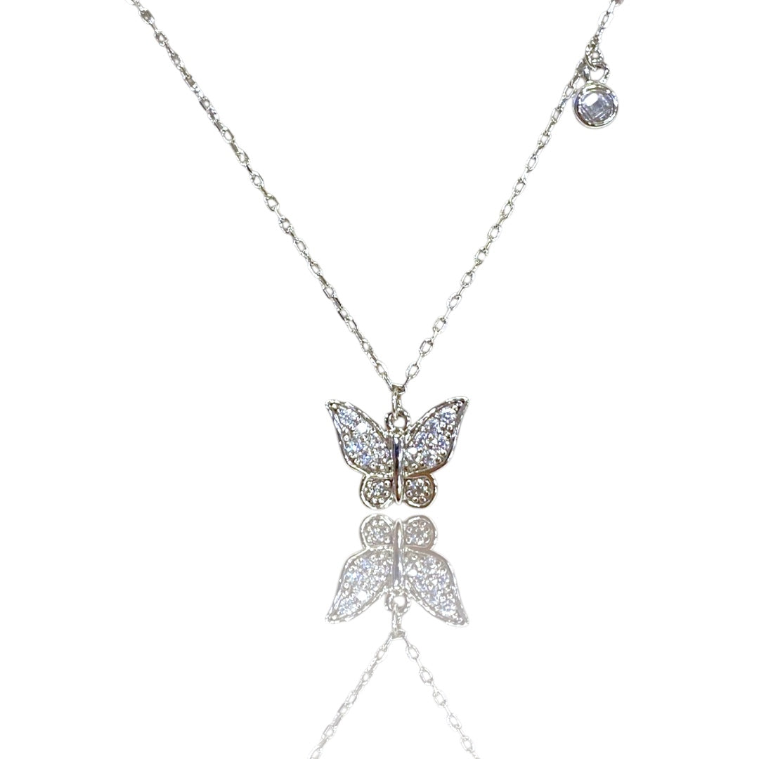 Cadena mariposa 925