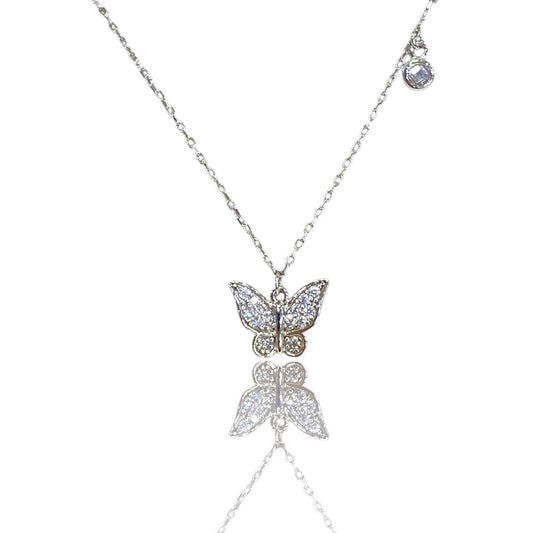Cadena mariposa 925
