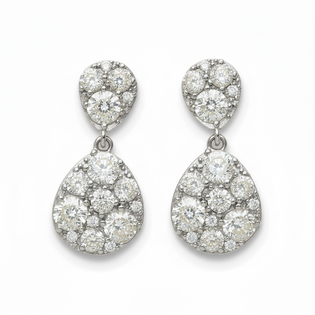 Pendientes gota goldfilled