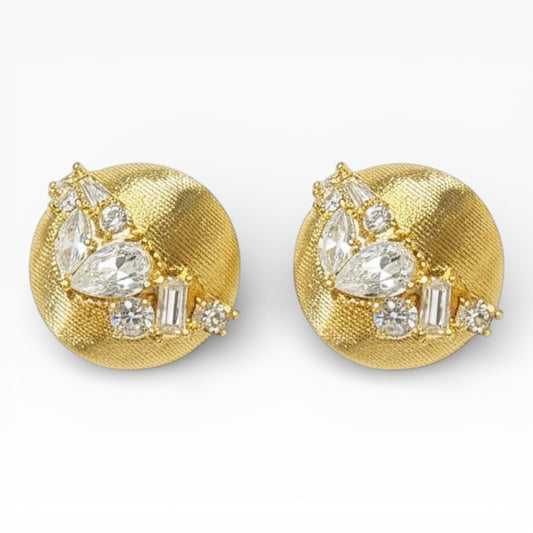 Pendientes cristal goldfilled