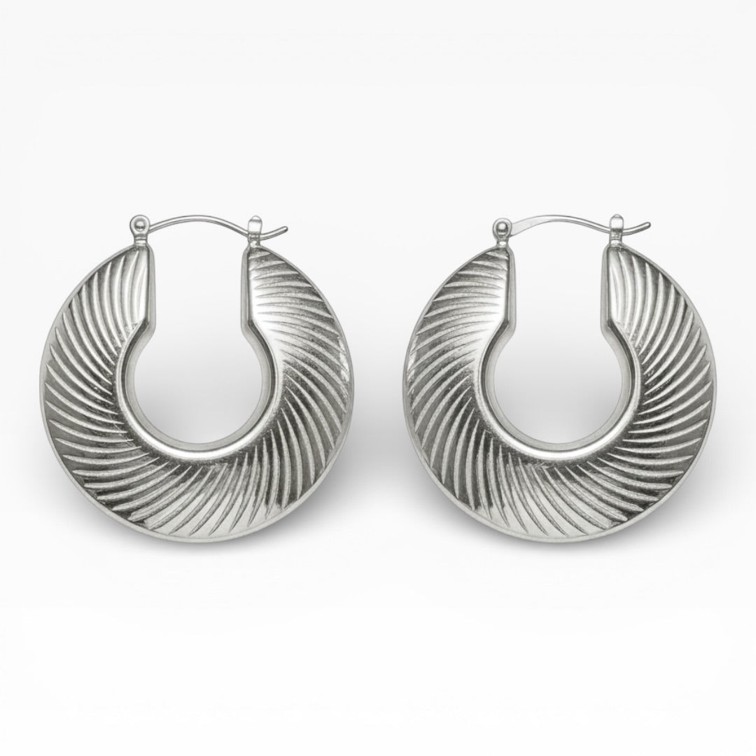 Argollas lineales Goldfilled