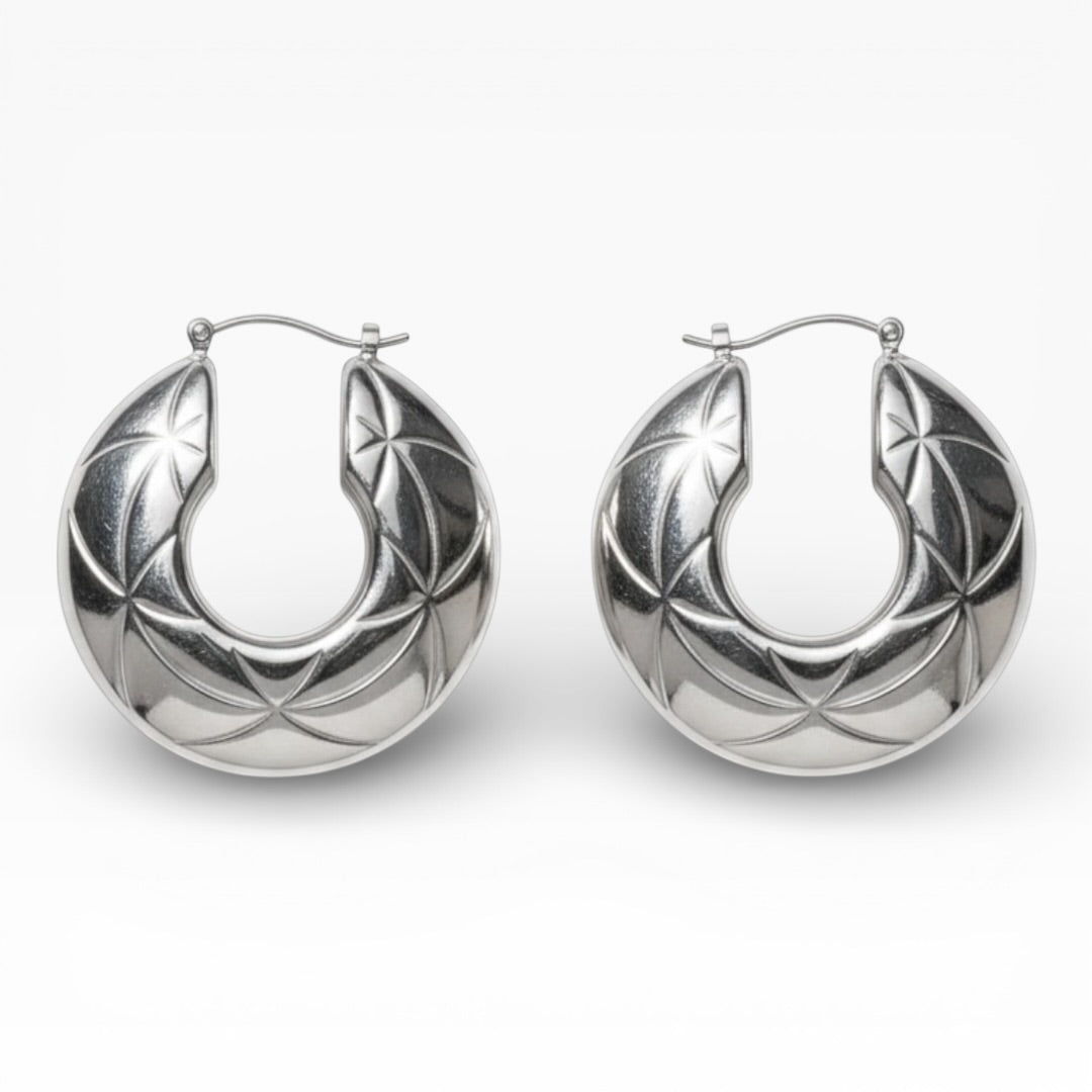 Argollas Geo goldfilled