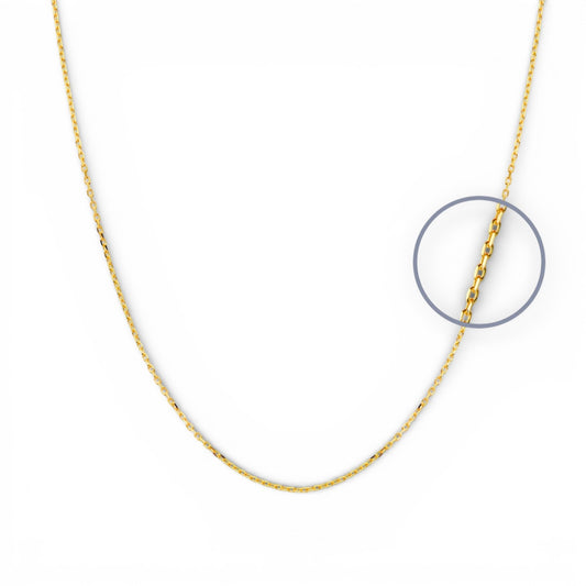 Cadena Tiffany oro 14k